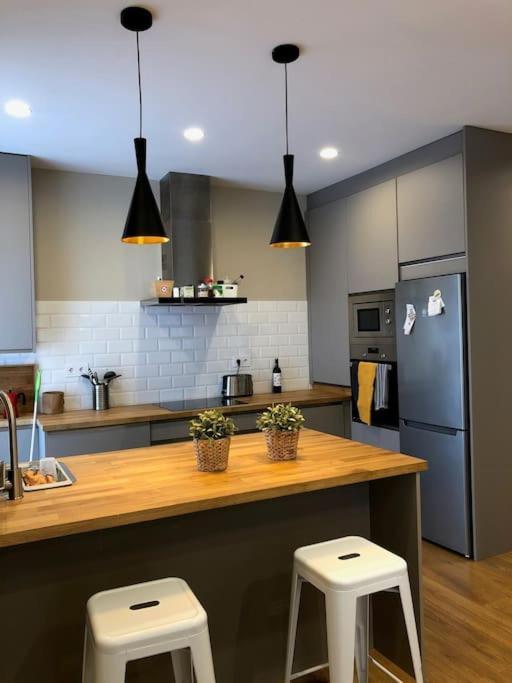 Gran Terraza, Vivienda Unica! Muy Centrica Apartment Торелавега Екстериор снимка